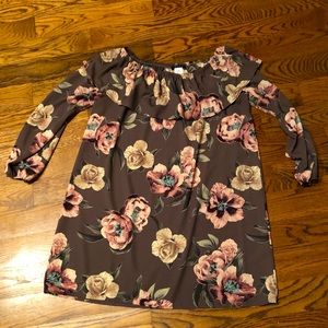 BLVD off the shoulder blouse